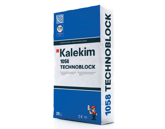 Kalekim 1058 Technoblock Blokkenlijm 25kg Wit 