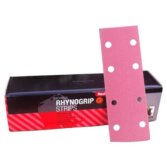 Indasa P220 Strook Schuurvel Rhynogrip Red Line 81 x 133 mm (50x)