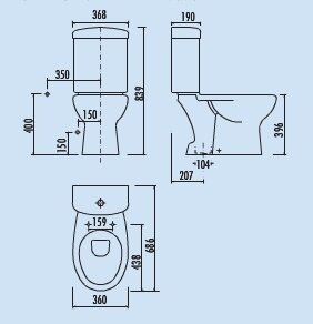 Creavit MR3041 Duoblok (AO) 